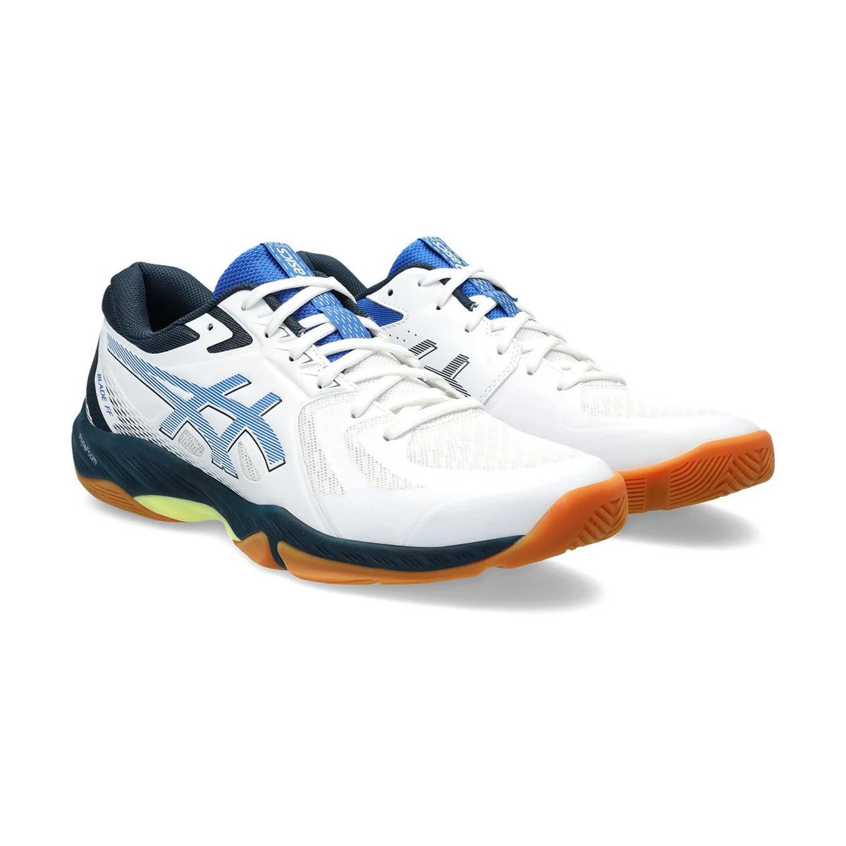 Asics Blade FF Court Shoes (White/Illusion Blue)