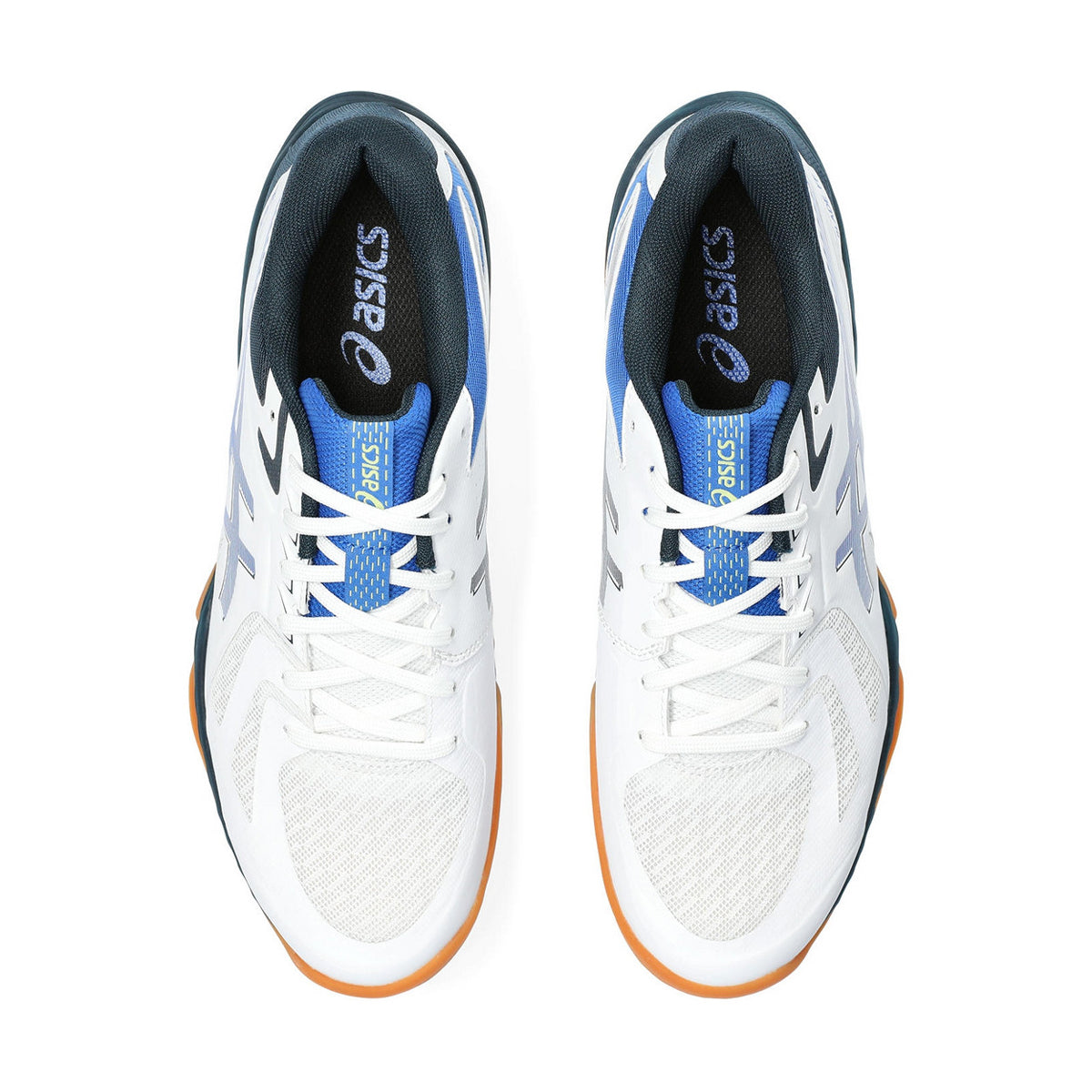 Asics Blade FF Court Shoes (White/Illusion Blue)