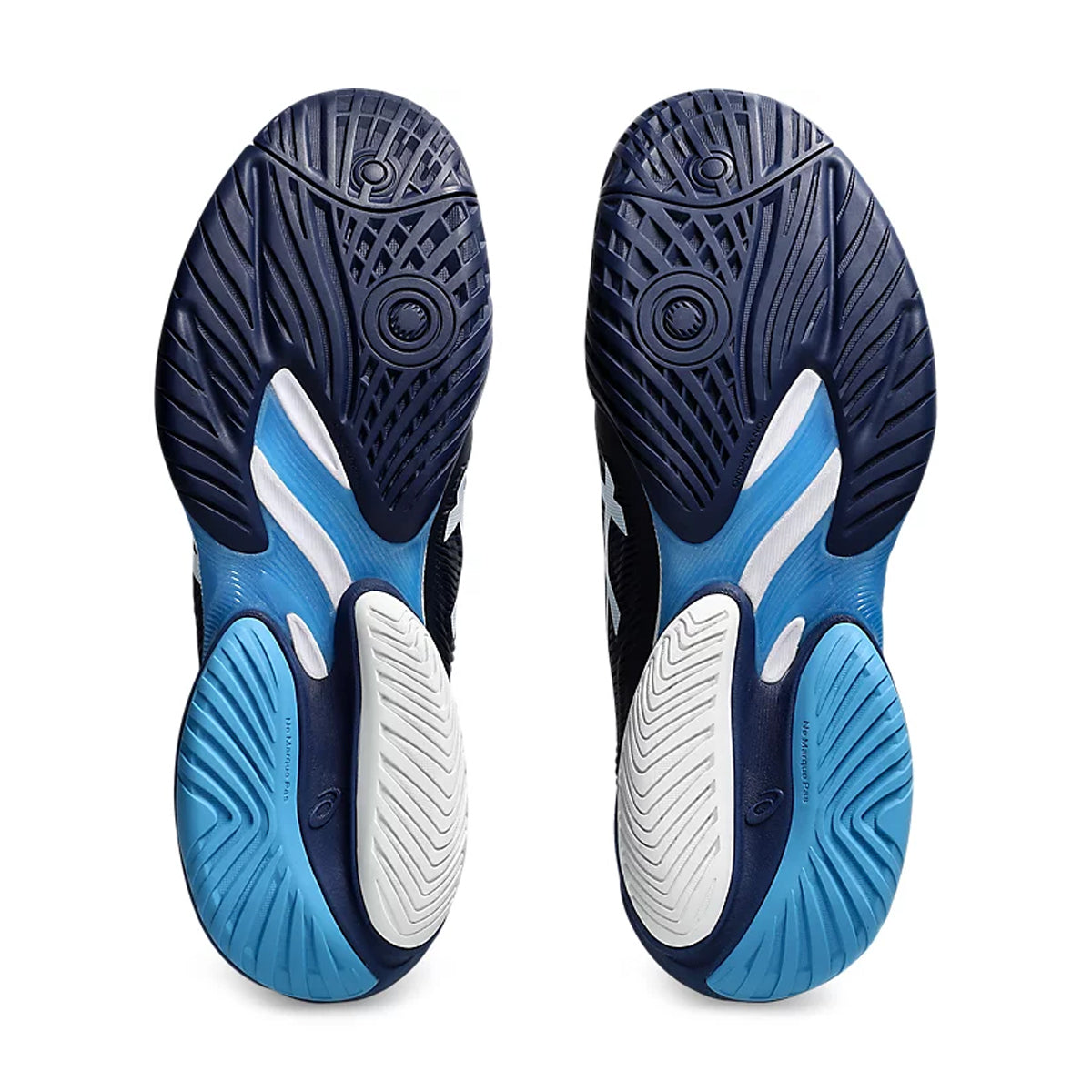 Asics Court FF3 NOVAK Court Shoes (Blue Expanse/White)