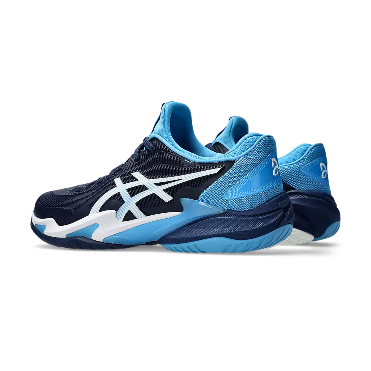 Asics Court FF3 NOVAK Court Shoes (Blue Expanse/White)