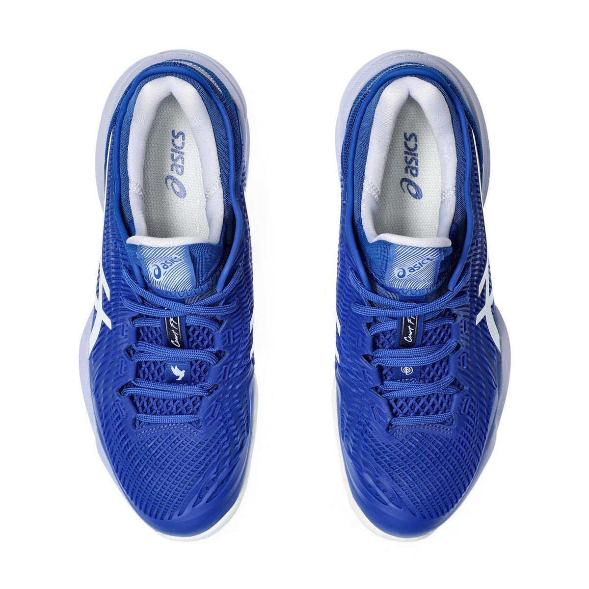 Asics Court FF3 NOVAK Court Shoes (Blue/Fresh Air)