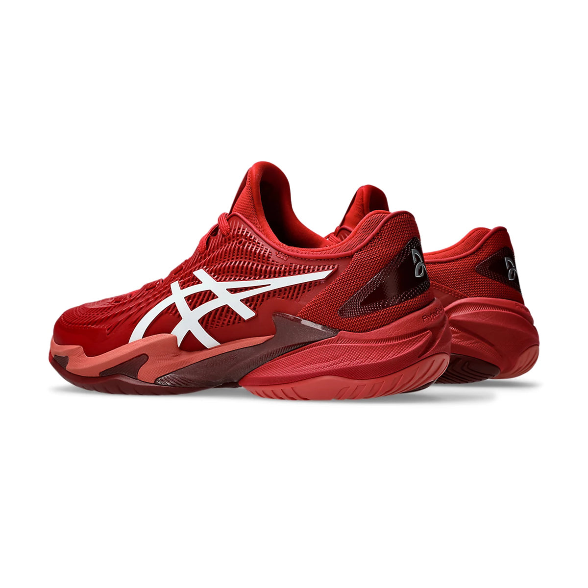 Asics Court FF3 NOVAK Court Shoes (Cranberry/White)