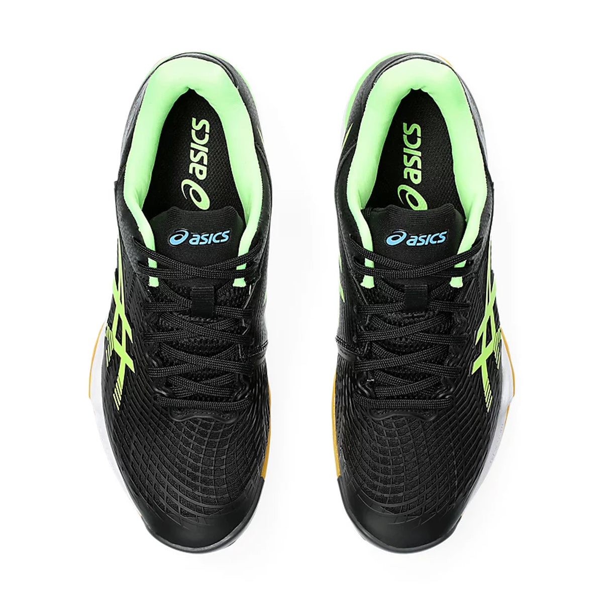 Asics Court Control FF3 Court Shoes (Black/Lime Burst)