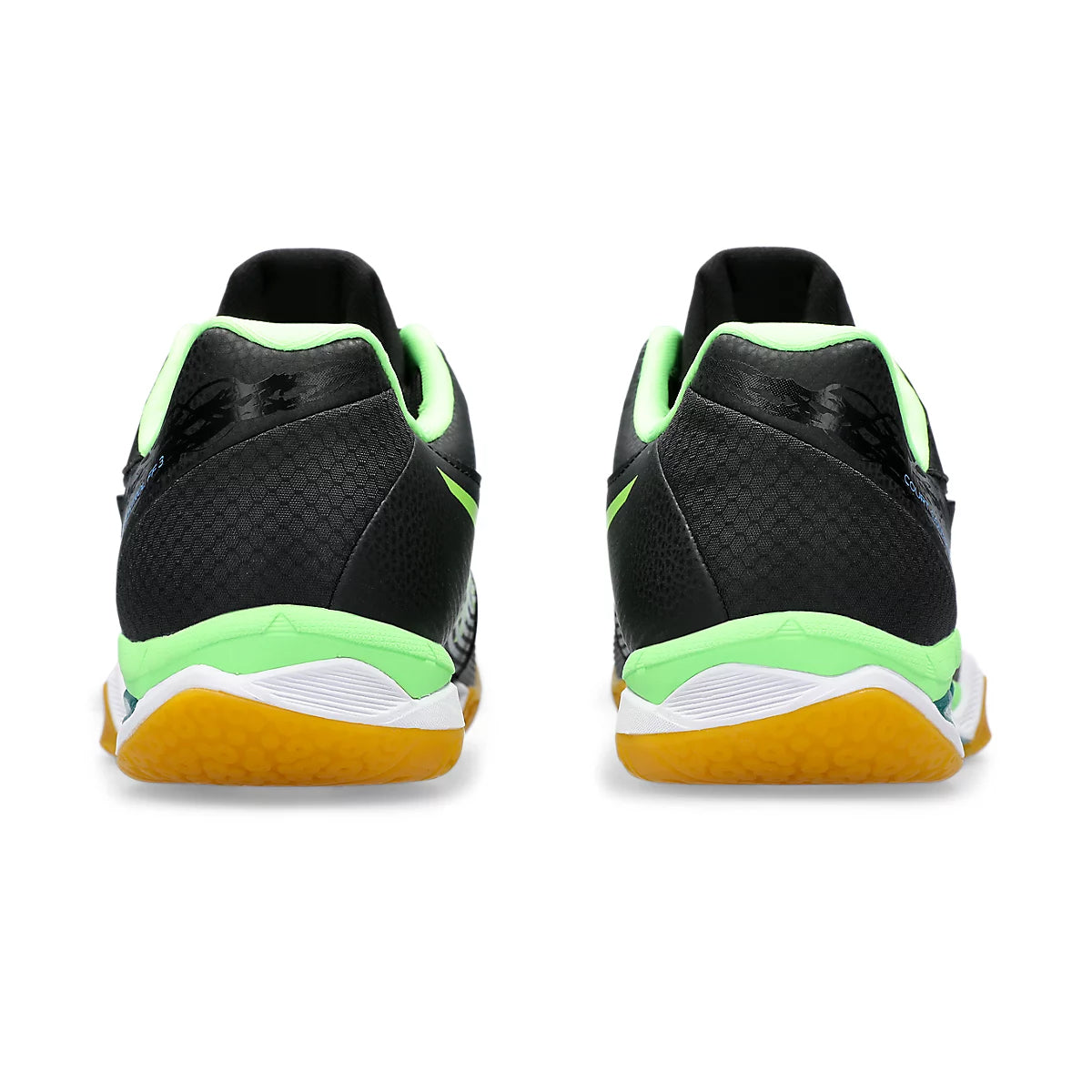 Asics Court Control FF3 Court Shoes (Black/Lime Burst)