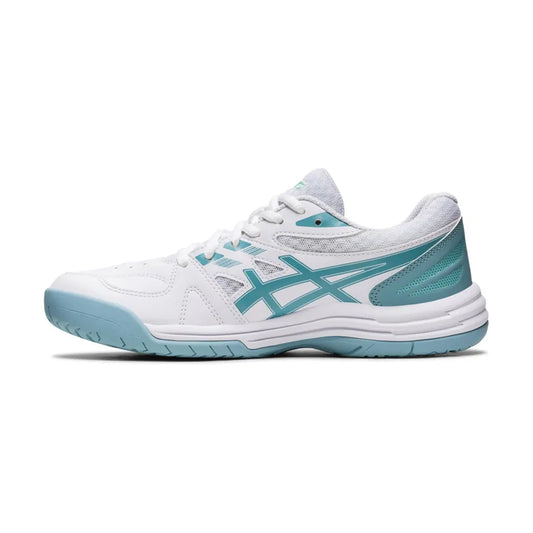 Asics Court Slide 2 Court Shoes (White/Smoke Blue)