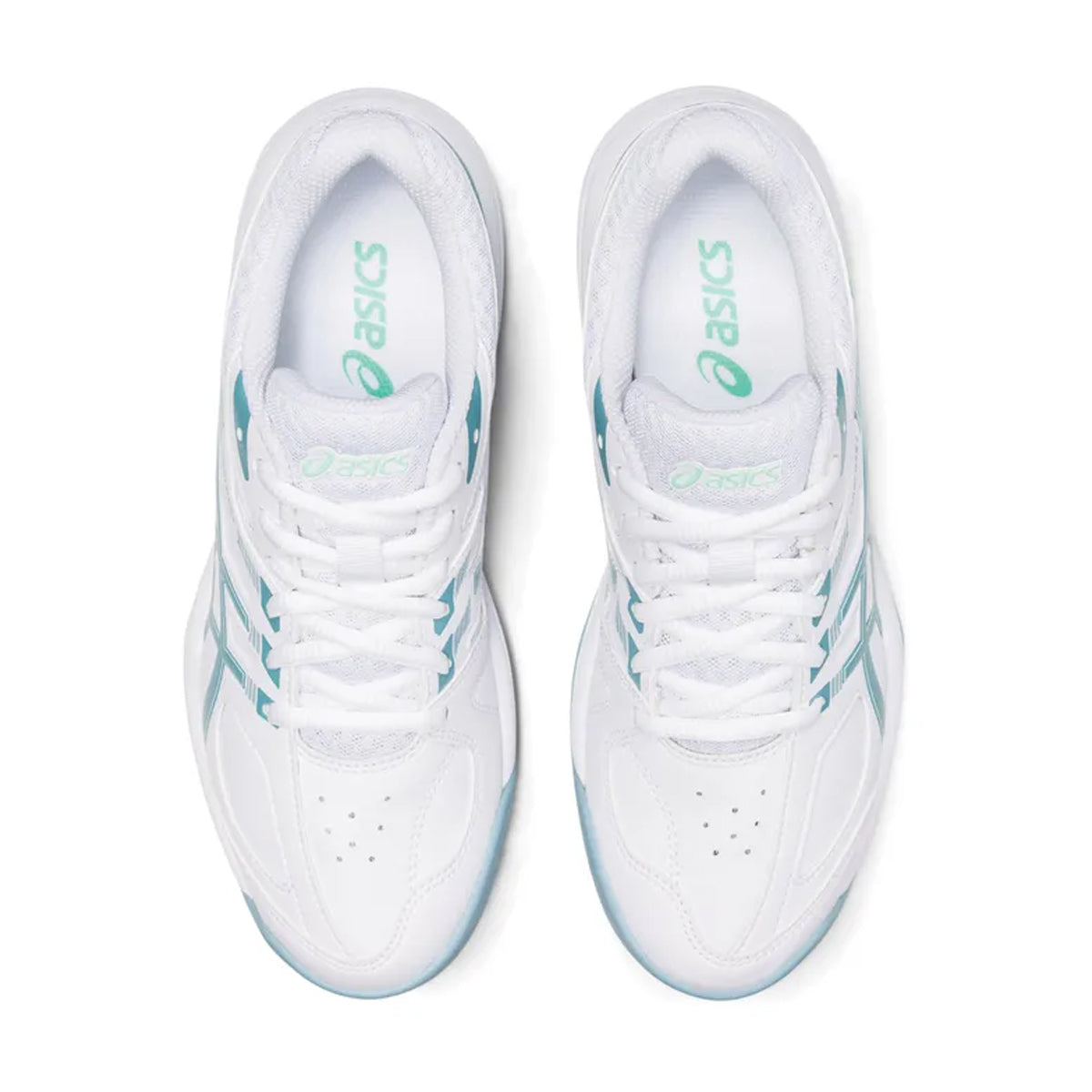 Asics Court Slide 2 Court Shoes (White/Smoke Blue)