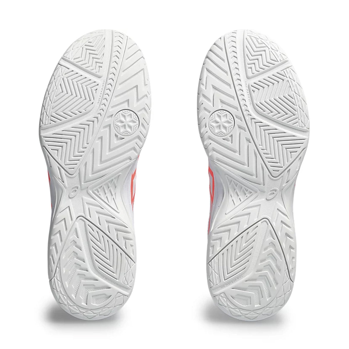 Asics Court Slide 3 Court Shoes (White/Sun Coral)