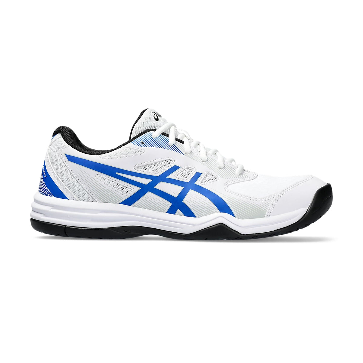 Asics Court Slide 3 Court Shoes (White/Tuna Blue)