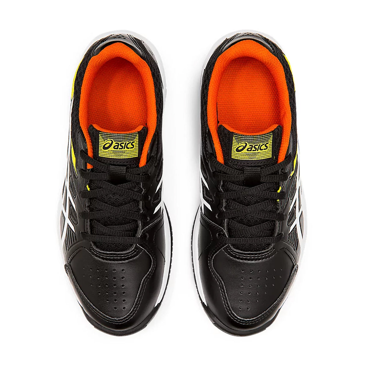 Asics Court Slide 3 GS Court Shoes (Black/White/Yellow)