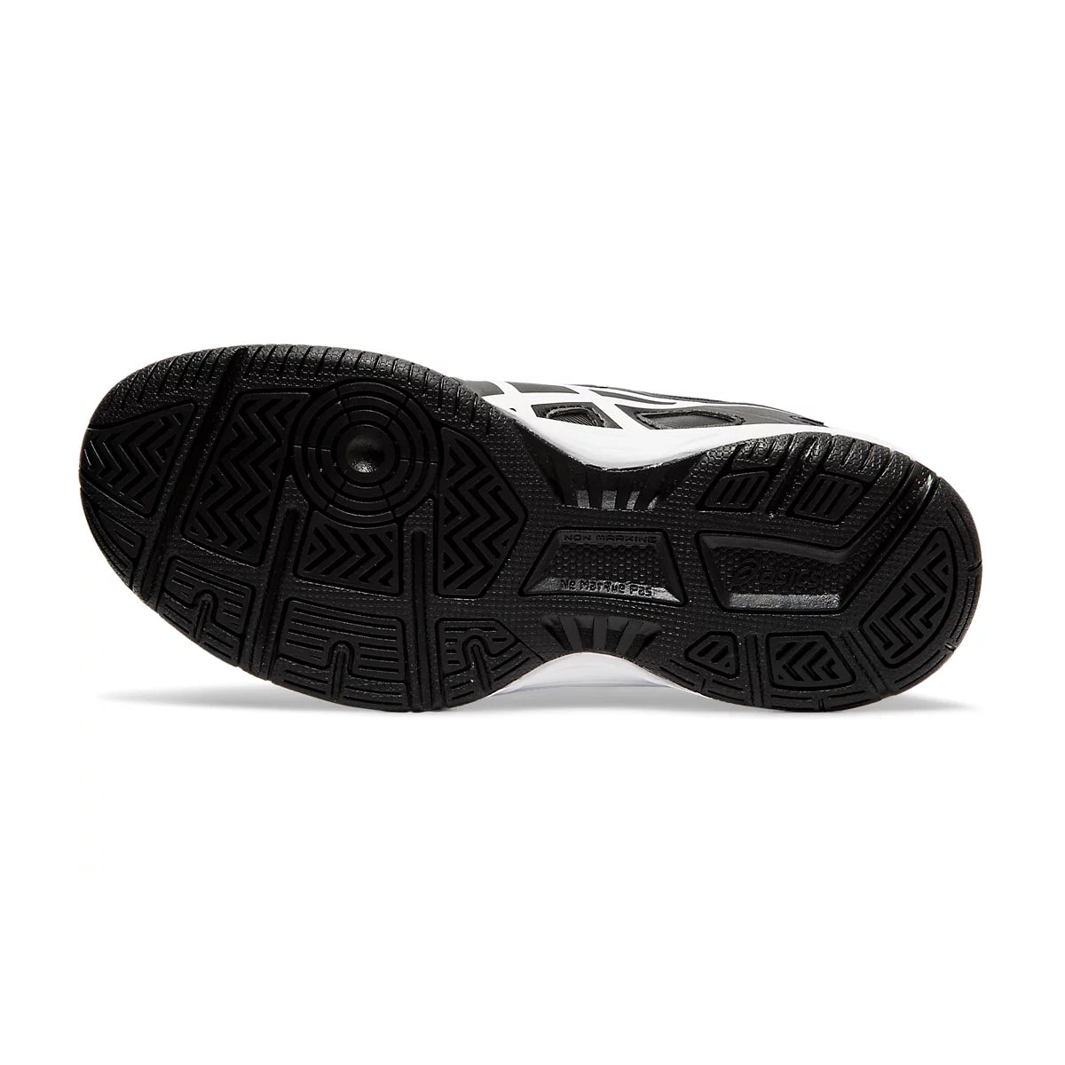 Asics Court Slide 3 GS Court Shoes (Black/White/Yellow)