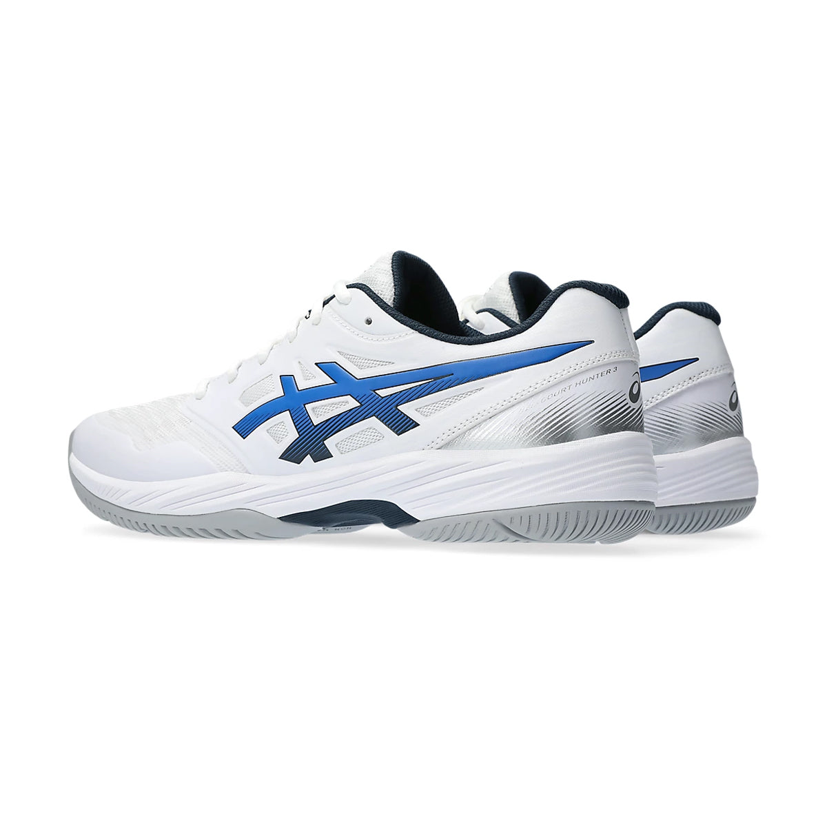 Asics Gel Court Hunter 3 Court Shoes (White/Blue)