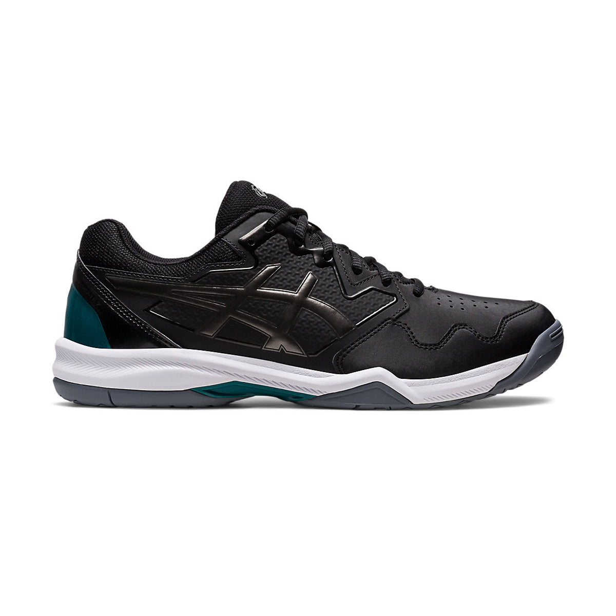 Asics Gel Dedicate 7 Court Shoes (Black/Gunmetal)