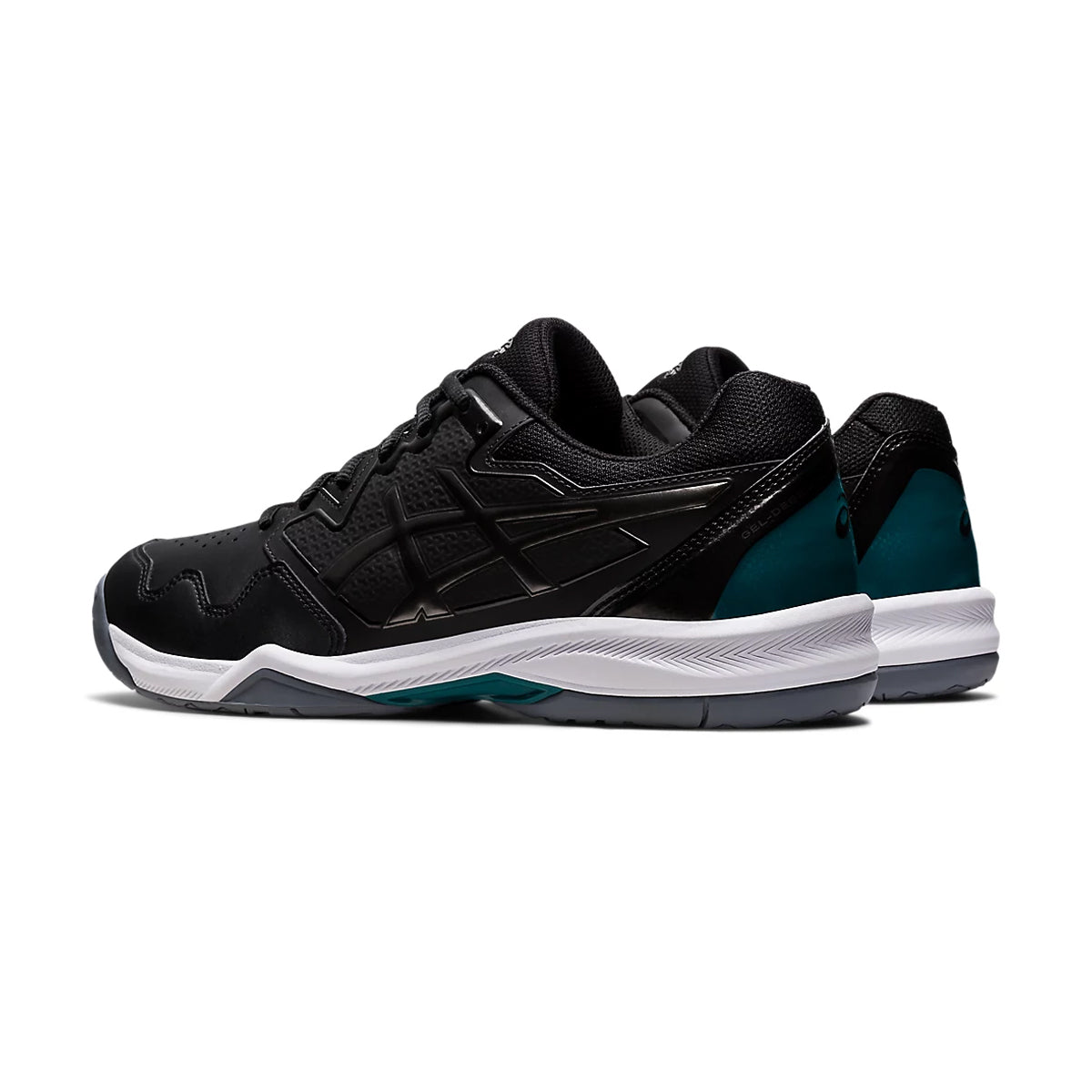 Asics Gel Dedicate 7 Court Shoes (Black/Gunmetal)