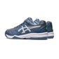 Asics Gel Dedicate 7 Court Shoes (Steel Blue/White)