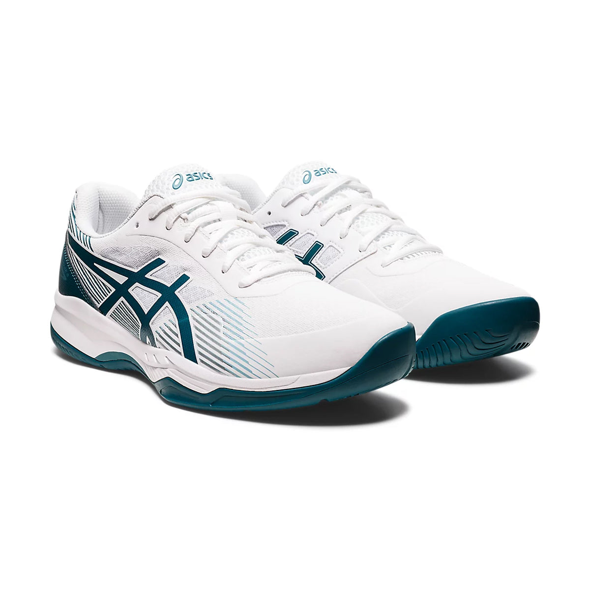 Asics Gel Game 8 Court Shoes (White/Velvet Pine)