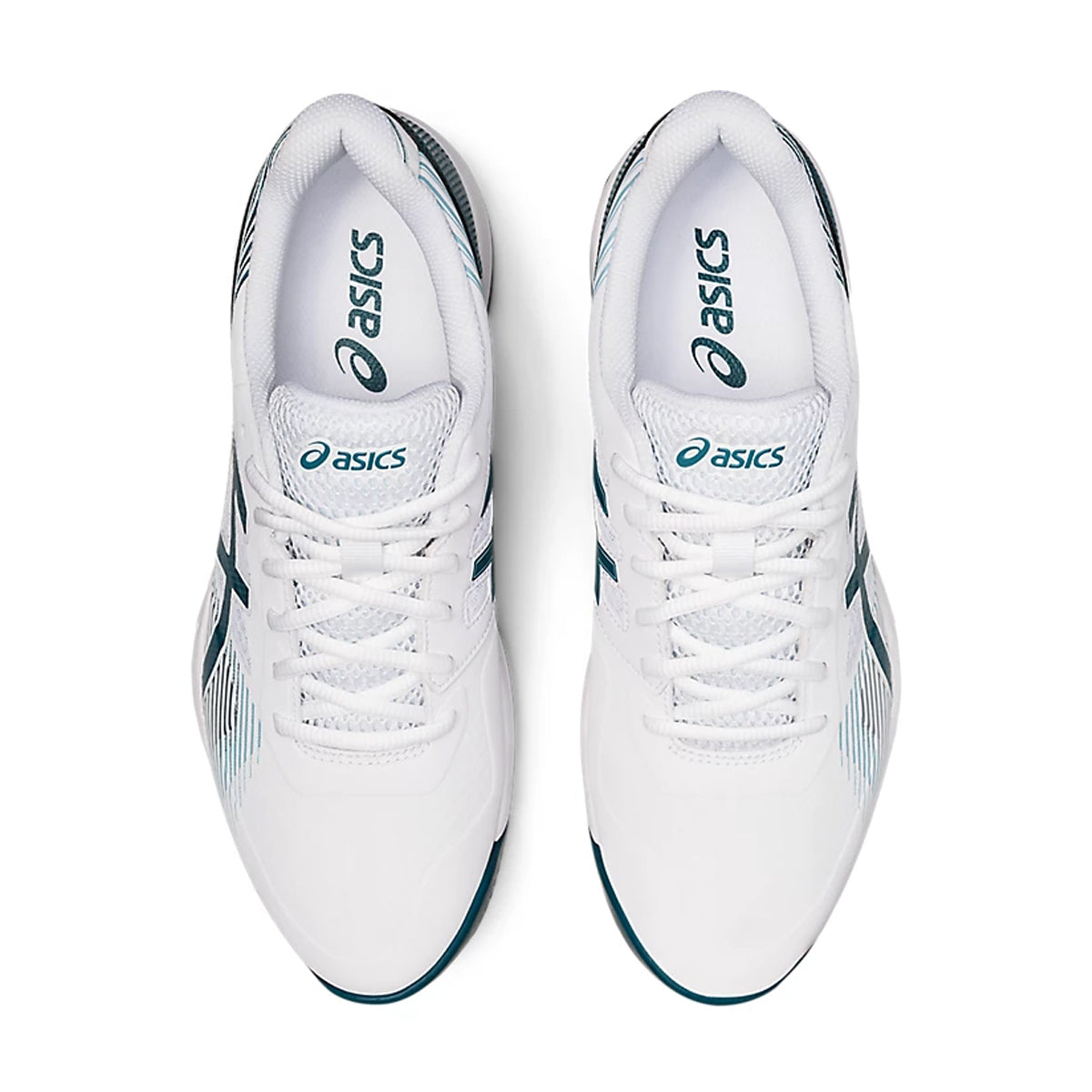 Asics Gel Game 8 Court Shoes (White/Velvet Pine)