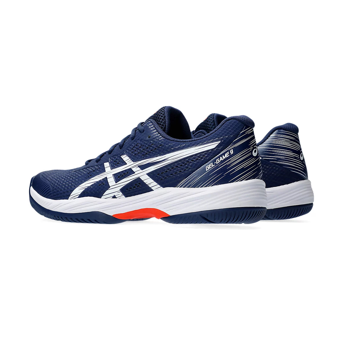 Asics Gel Game 9 Court Shoes (Blue Expanse/White)