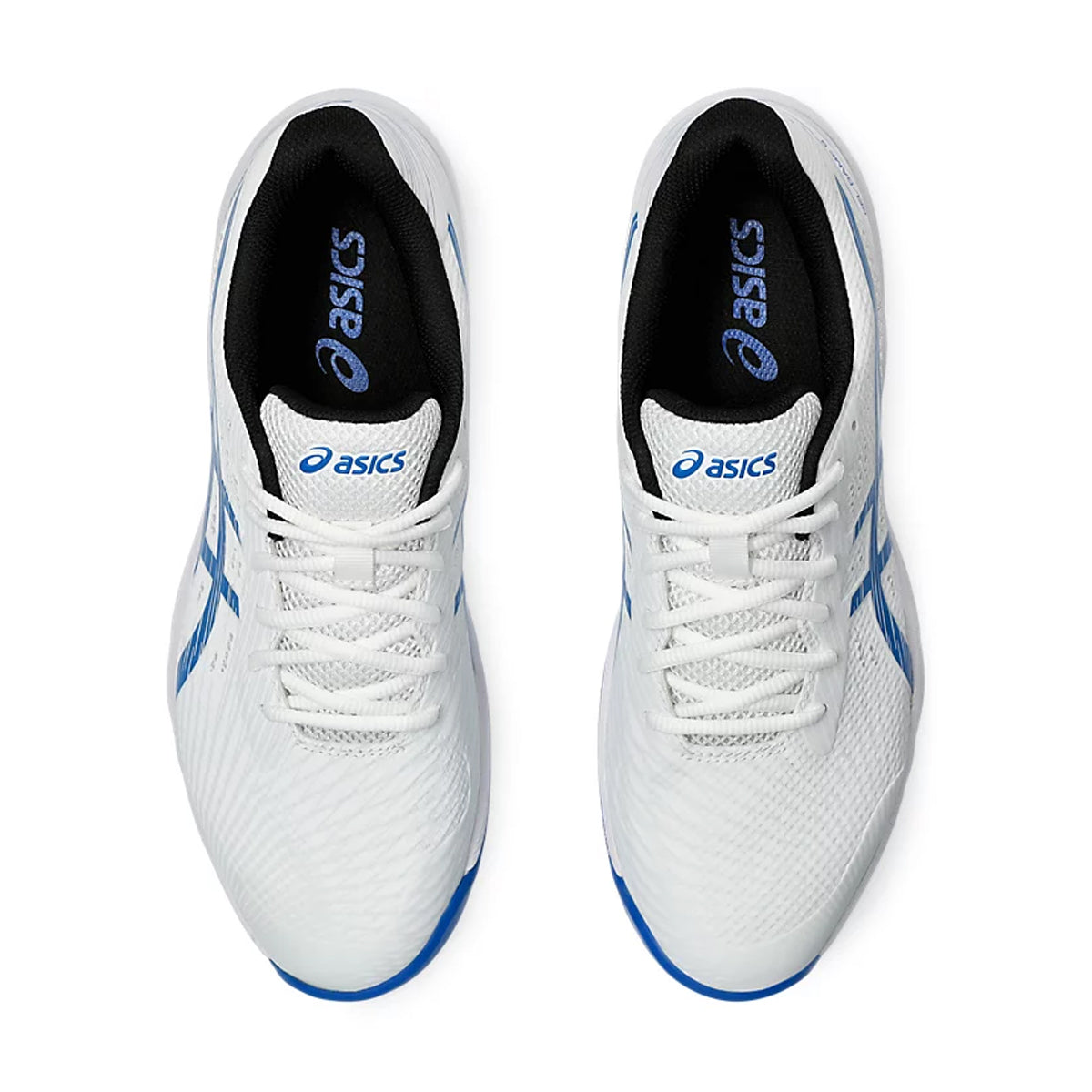 Asics Gel Game 9 Court Shoes (White/Tune Blue)