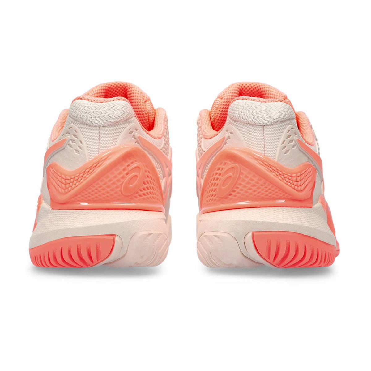 Asics Gel Resolution 9 Court Shoes (Pearl Pink/Sun Coral)