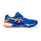 Asics Gel Resolution 9 Court Shoes (Tuna Blue/Sun Peach)