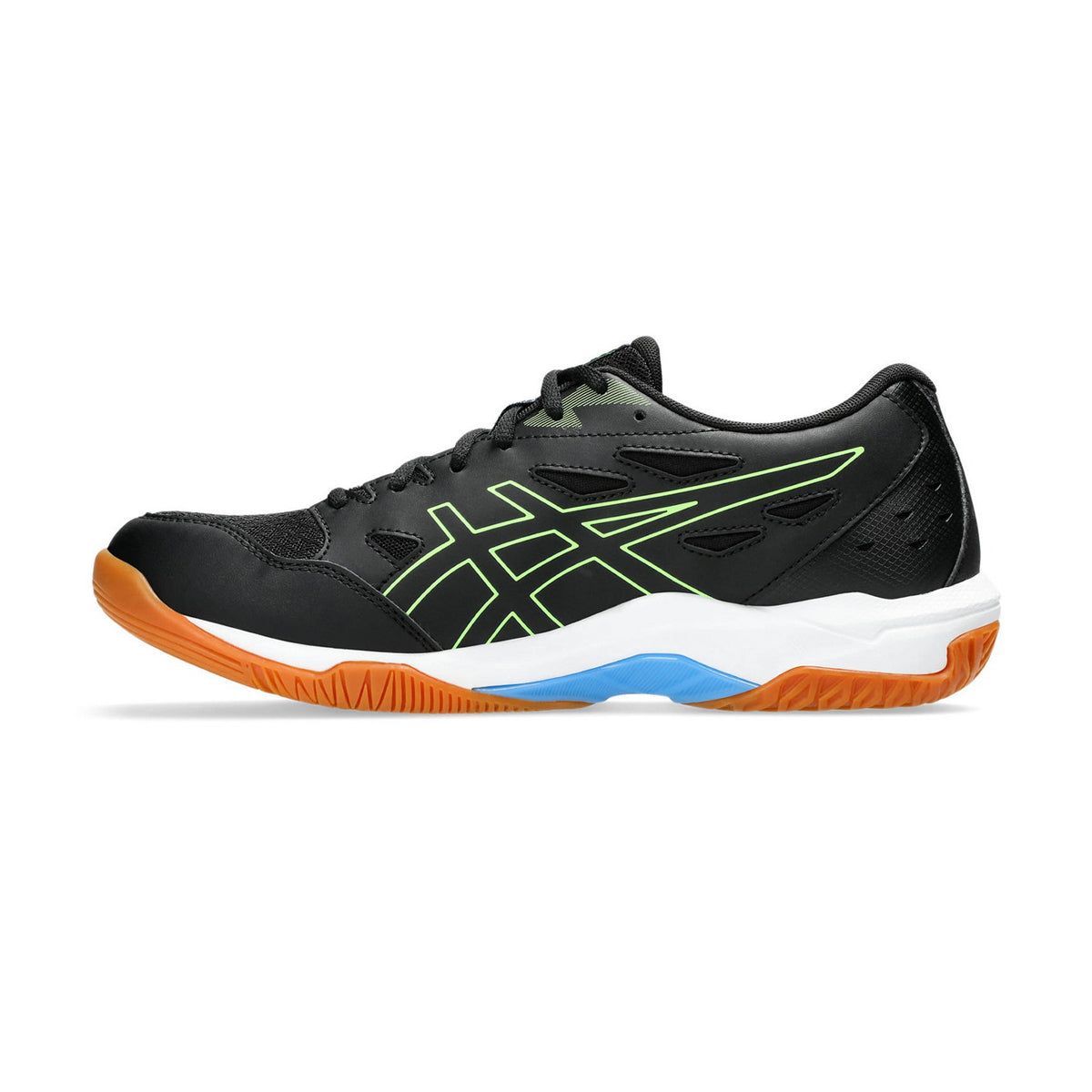 Asics Gel Rocket 11 Court Shoes (Black/Waterscape)