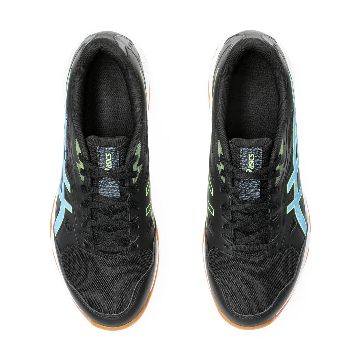 Asics Gel Rocket 11 Court Shoes (Black/Waterscape)