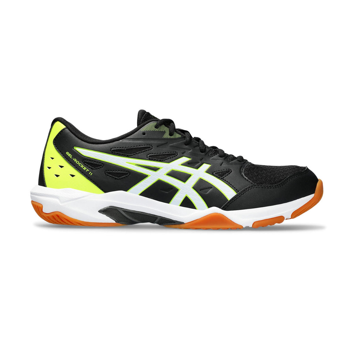 Asics Gel Rocket 11 Court Shoes (Black/White)