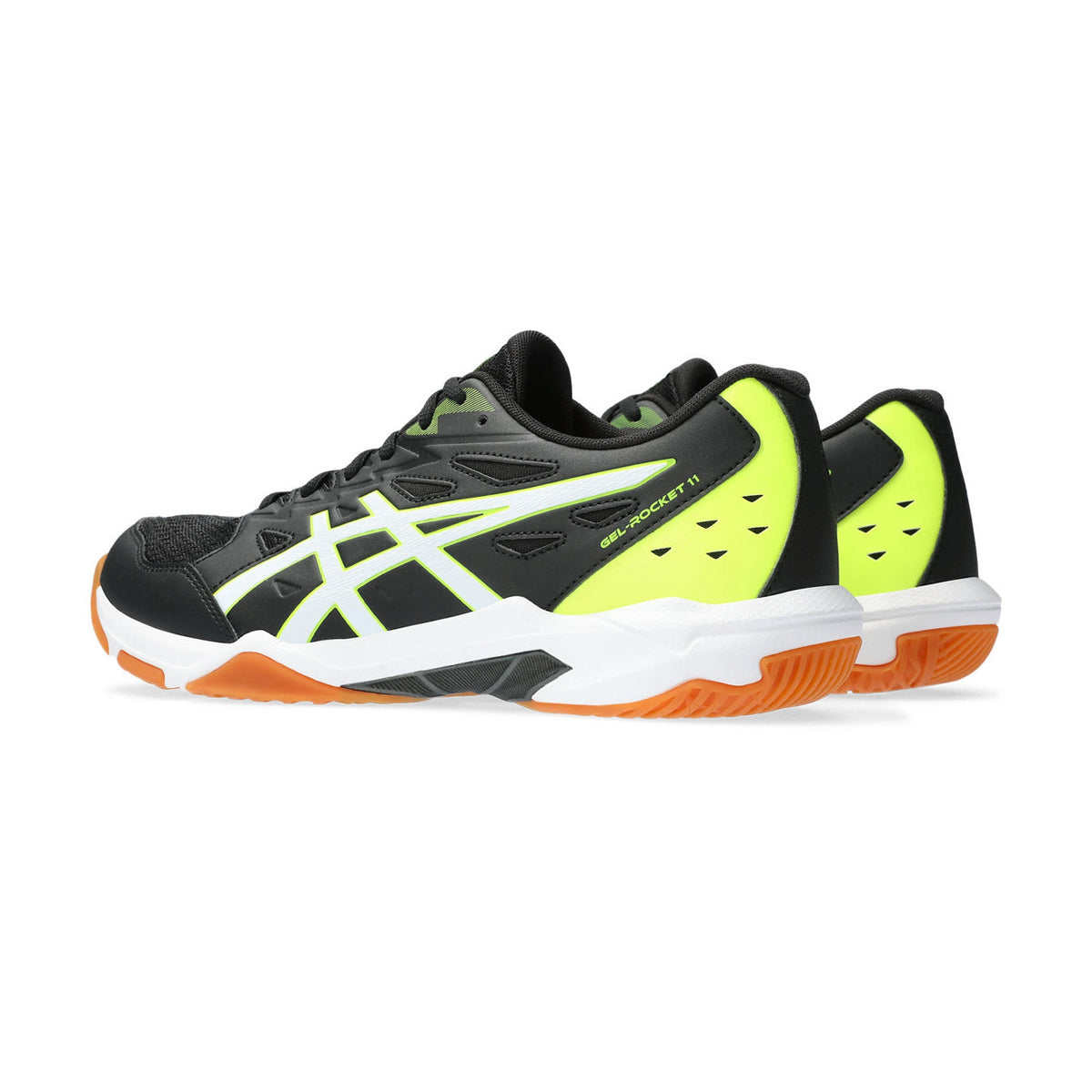 Asics Gel Rocket 11 Court Shoes (Black/White)