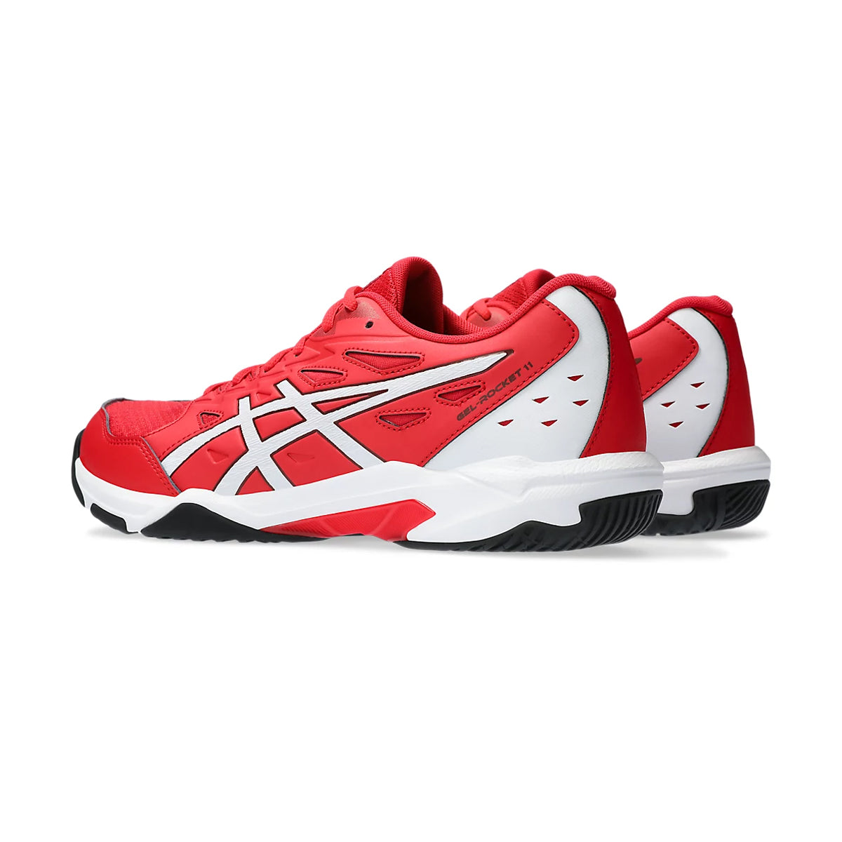 Asics Gel Rocket 11 Court Shoes (Classic Red/White)