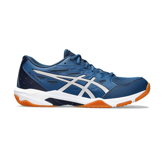 Asics Gel Rocket 11 Court Shoes (Mako Blue/White)