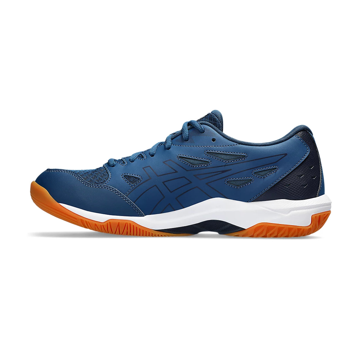 Asics Gel Rocket 11 Court Shoes (Mako Blue/White)