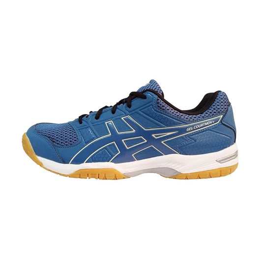 Asics Gel CourtMov+ Court Shoes (Azure/Butter)