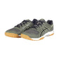 Asics Gel CourtMov+ Court Shoes (Olive Canvs/Glow Yellow)