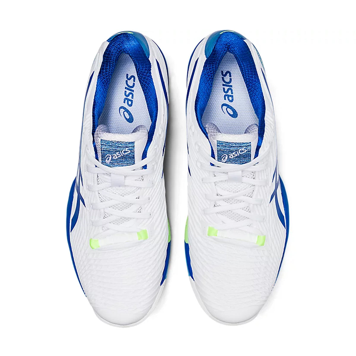 Asics Solution Speed FF2 Court Shoes (White/Tuna Blue)