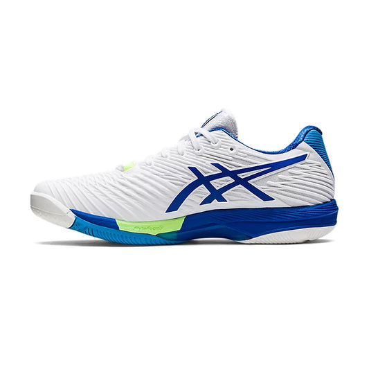 Asics Solution Speed FF2 Court Shoes (White/Tuna Blue)