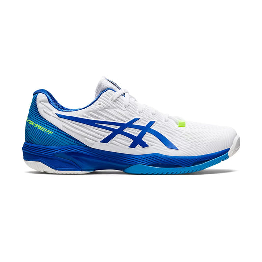 Asics Solution Speed FF2 Court Shoes (White/Tuna Blue)