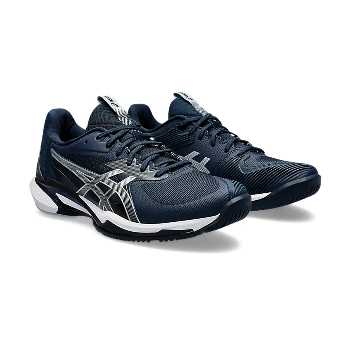 Asics Solution Speed FF3 Court Shoes (French Blue/Pure Silver)