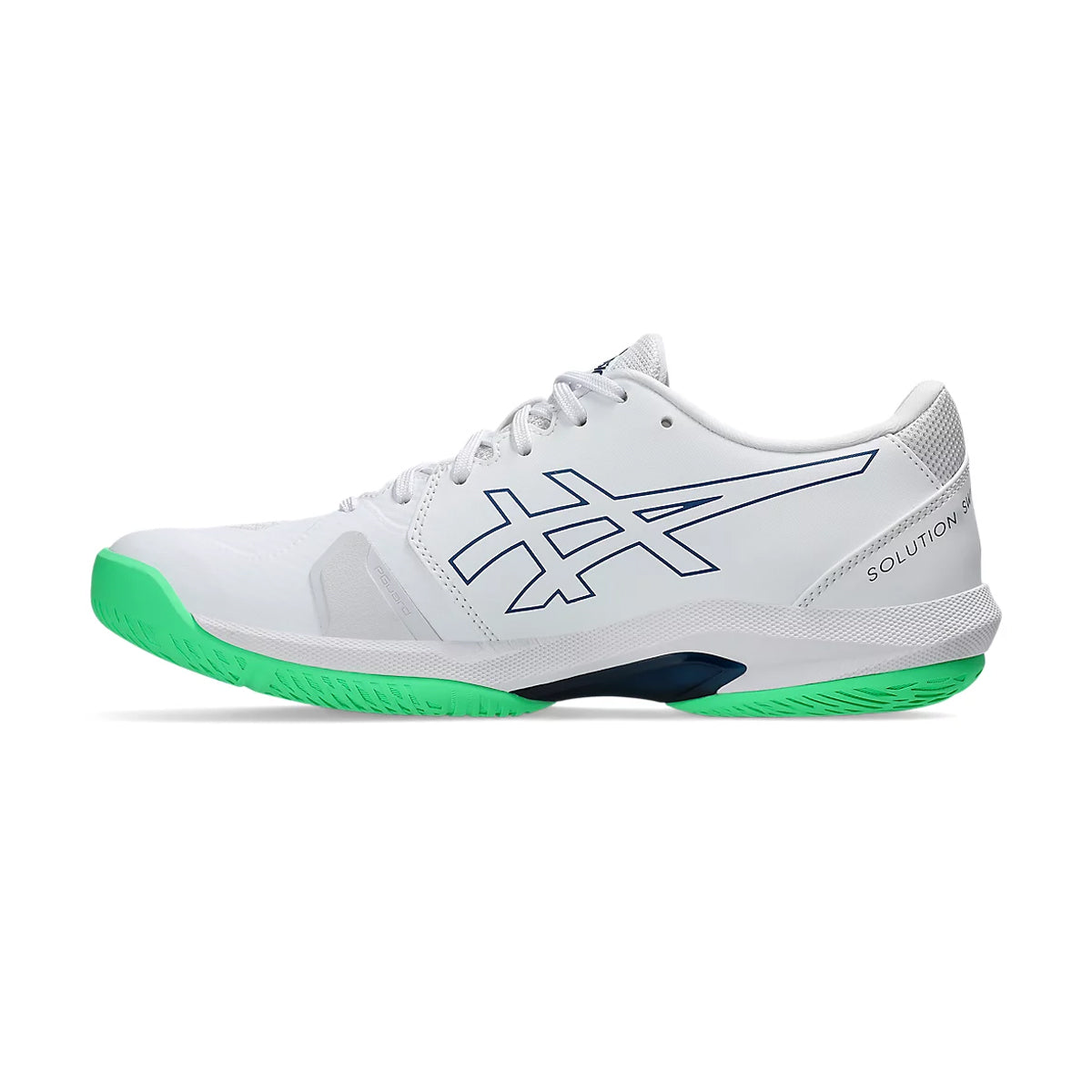 Asics Solution Swift FF2 Court Shoes (White/New Leaf)