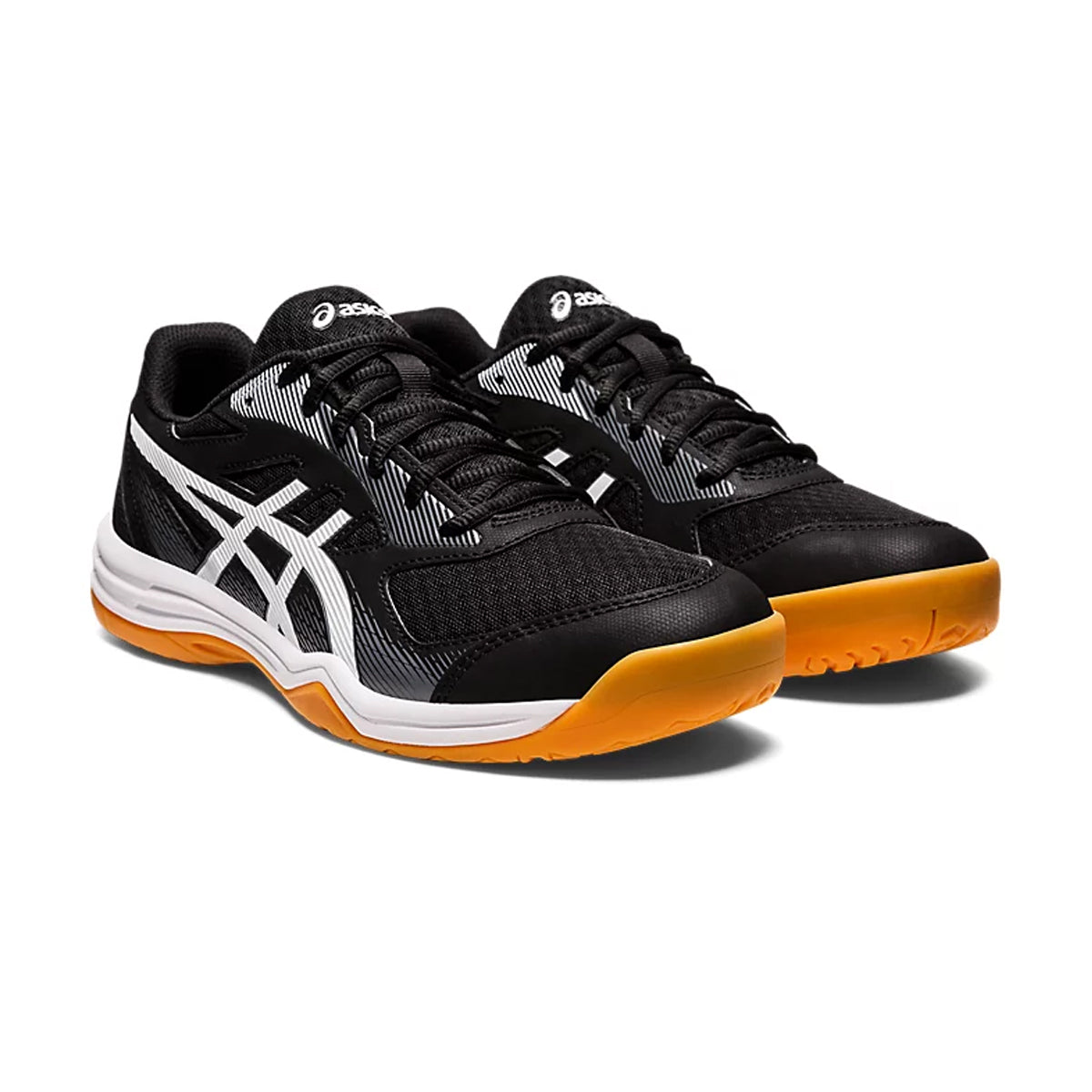 Asics Upcourt 5 Court Shoes (Black/White)