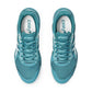 Asics Upcourt 5 Court Shoes (Blue Teal/White)