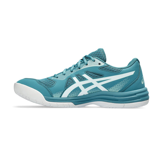 Asics Upcourt 5 Court Shoes (Blue Teal/White)