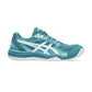 Asics Upcourt 5 Court Shoes (Blue Teal/White)