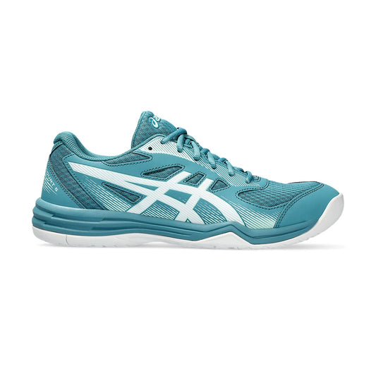 Asics Upcourt 5 Court Shoes (Blue Teal/White)