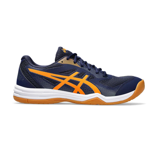 Asics Upcourt 5 Court Shoes (Peacock/Shocking Orange)