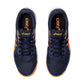 Asics Upcourt 5 Court Shoes (Peacock/Shocking Orange)