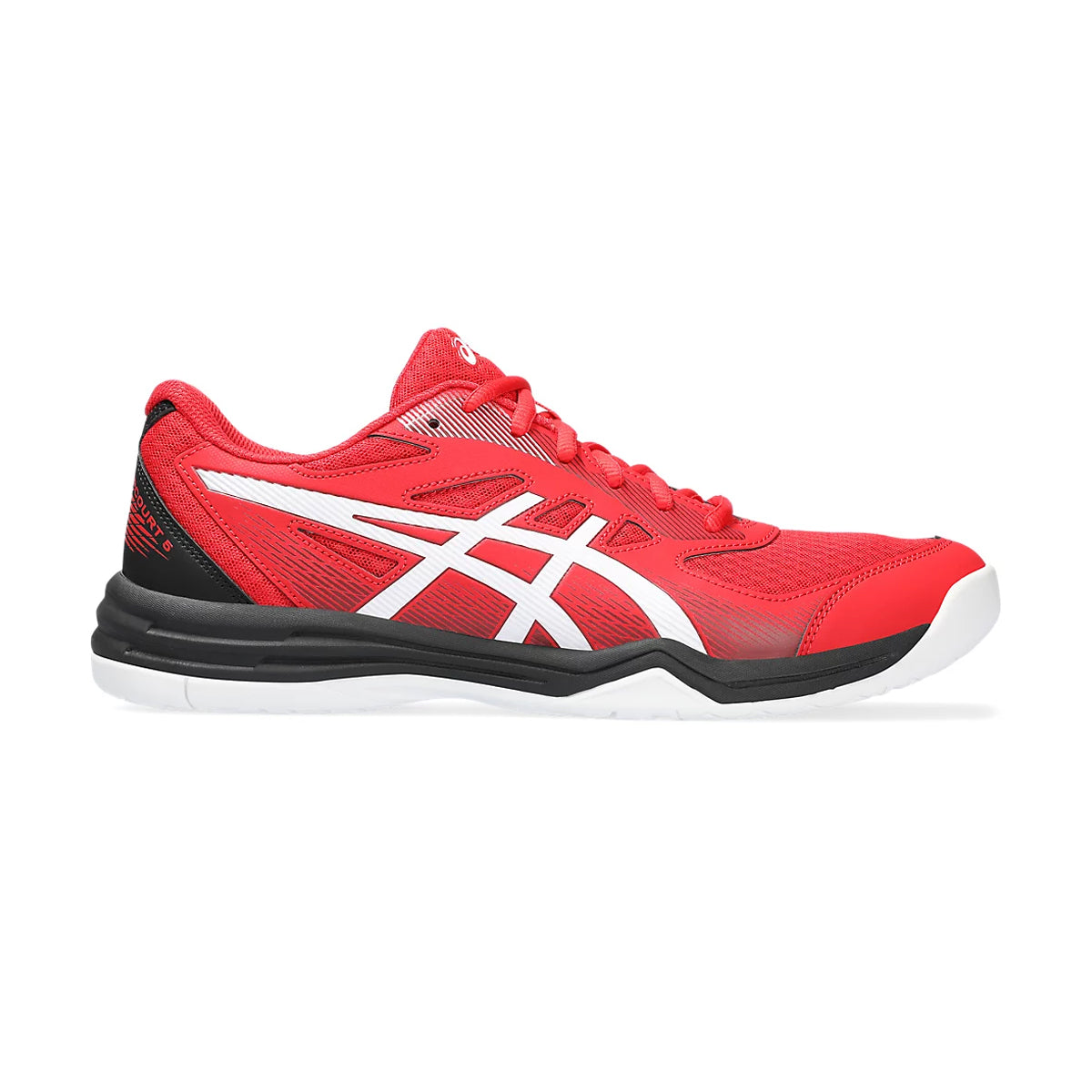 Asics Upcourt 5 Court Shoes (Classic Red/Beet Juice)