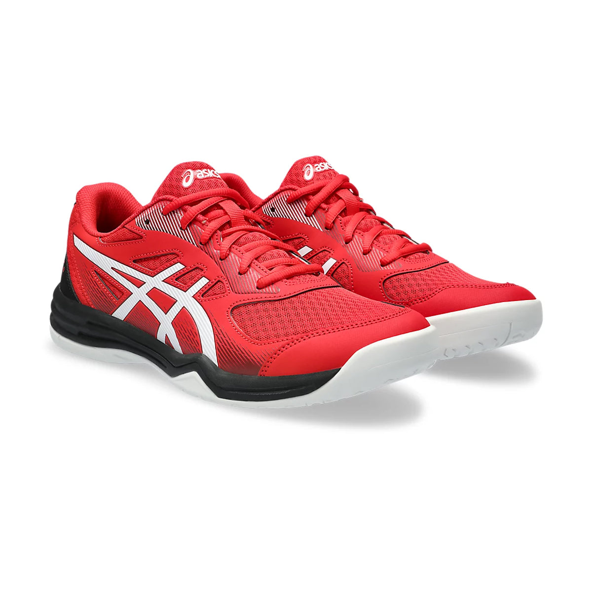 Asics Upcourt 5 Court Shoes (Classic Red/Beet Juice)