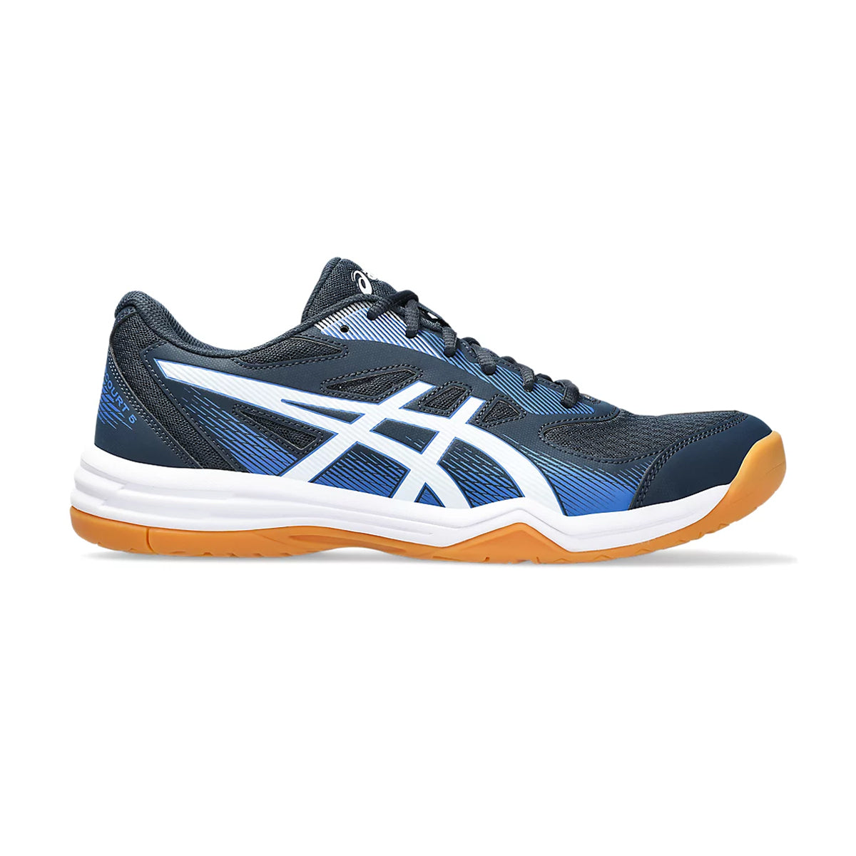 Asics Upcourt 5 Court Shoes (French Blue/White)