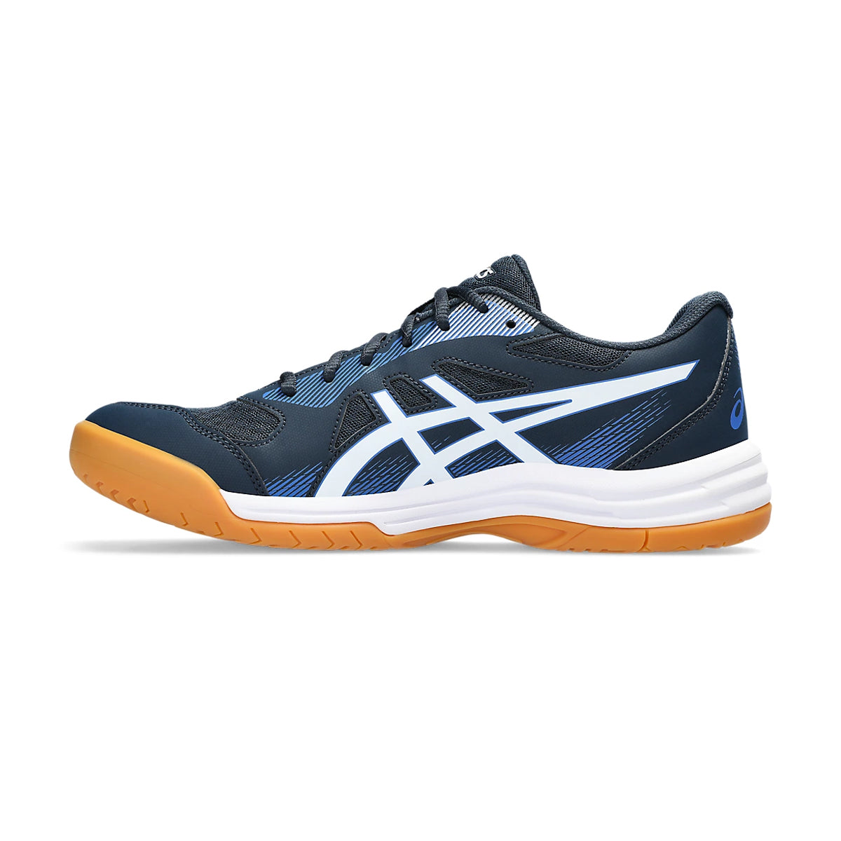 Asics Upcourt 5 Court Shoes (French Blue/White)