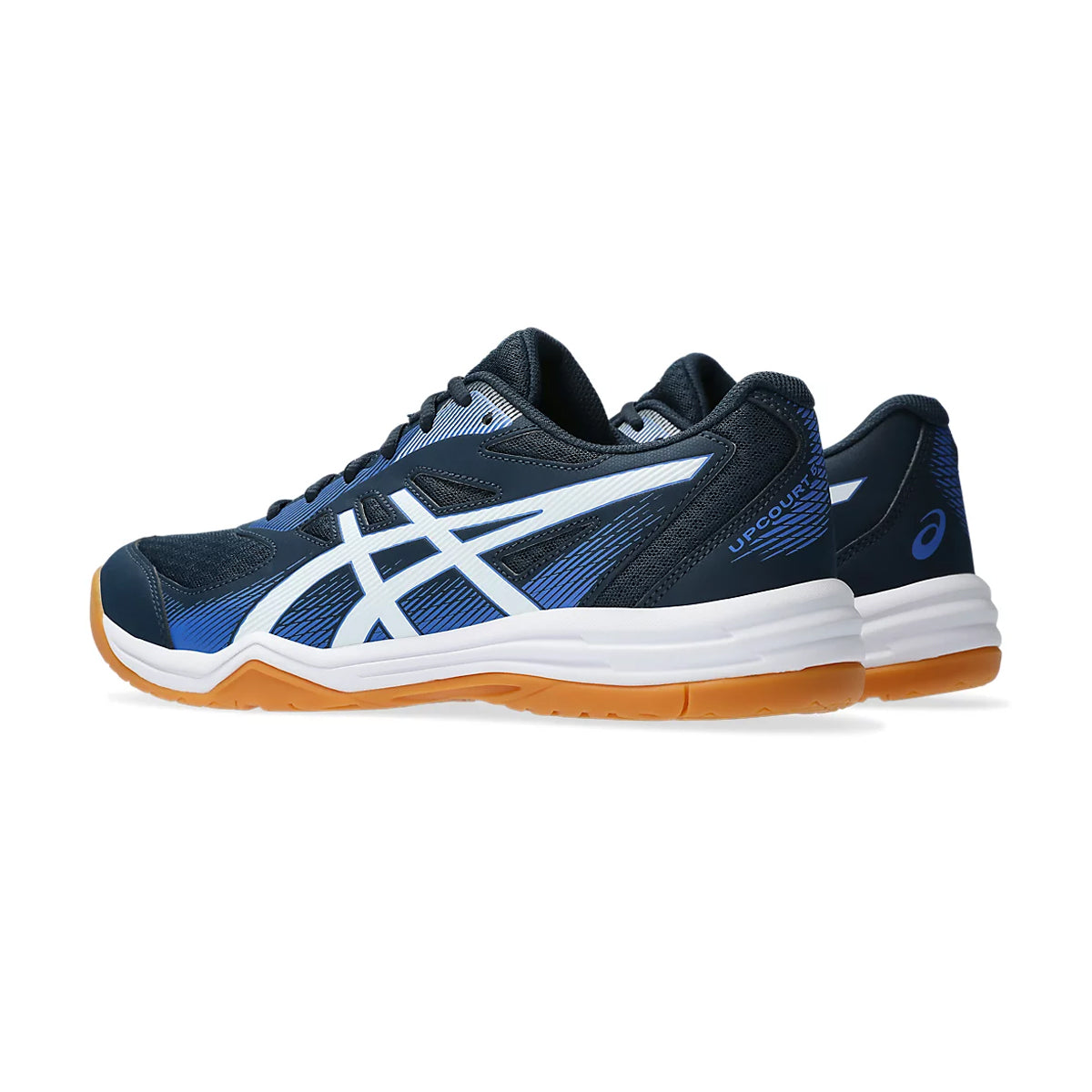 Asics Upcourt 5 Court Shoes (French Blue/White)